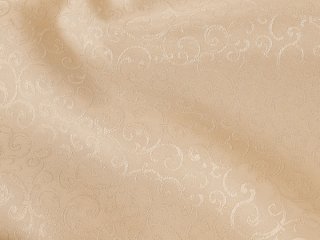 Teflonová látka na ubrusy TF-092 Ornamenty - béžová light - šířka 160 cm - detail 1 - Biante.cz Teflonová látka na ubrusy TF-092 Ornamenty - béžová light - šířka 160 cm - detail 1 - Biante.cz