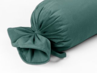 Zamatový vankúš valec bonbon Velvet Prémium SVP-022 Ľadovo zelený - detail 1 - Biante.sk Zamatový vankúš valec bonbon Velvet Prémium SVP-022 Ľadovo zelený - detail 1 - Biante.sk