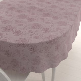 Teflonový oválný ubrus TF-077 Květované ornamenty na starorůžovém - Biante.cz Teflonový oválný ubrus TF-077 Květované ornamenty na starorůžovém - Biante.cz