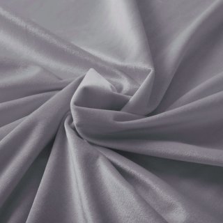 Sametová látka Velvet Premium SVP-013 Šedá - šířka 145 cm a 280 cm - detail 1 - Biante.cz