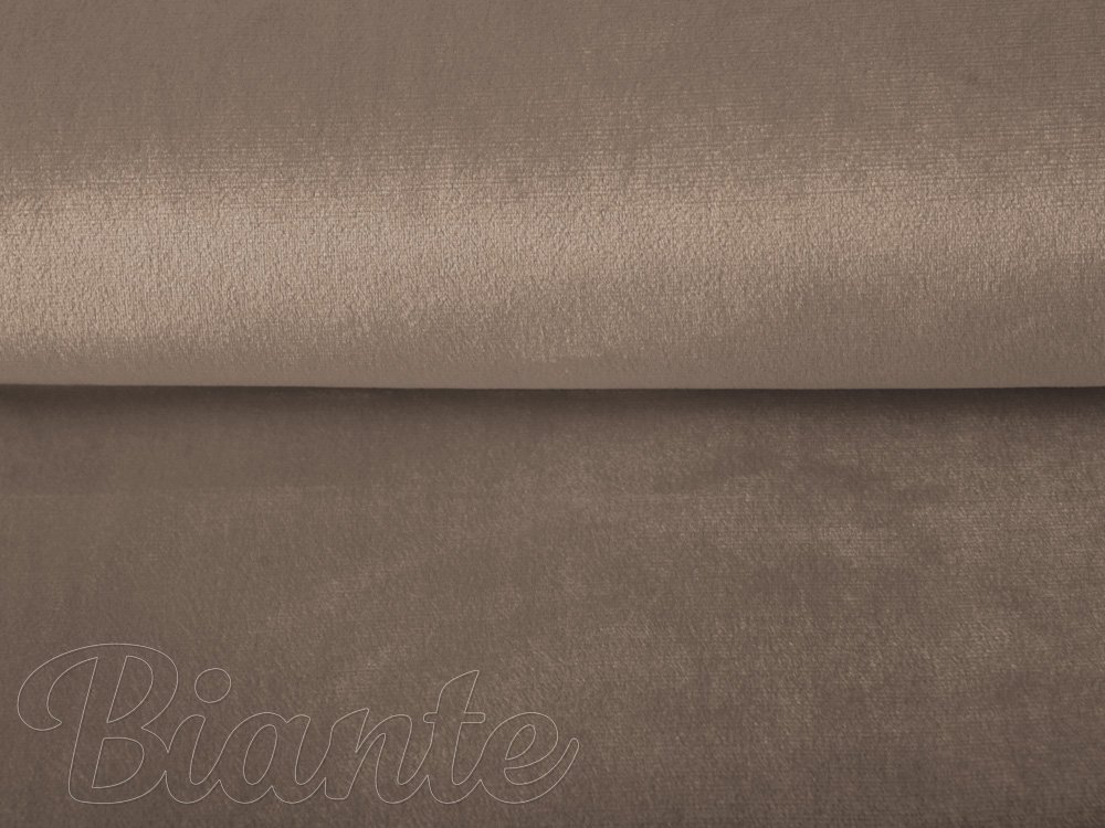 Sametová látka Velvet Premium SVP-005 Světle hnědá - šířka 280 cm - detail 2 - Biante.cz