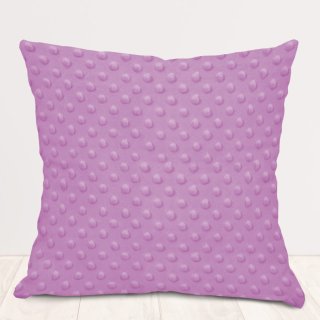 Detská obliečka na vankúš Minky TOP 3D bodky MKP-053 Fialová lila - Biante.sk Detská obliečka na vankúš Minky TOP 3D bodky MKP-053 Fialová lila - Biante.sk
