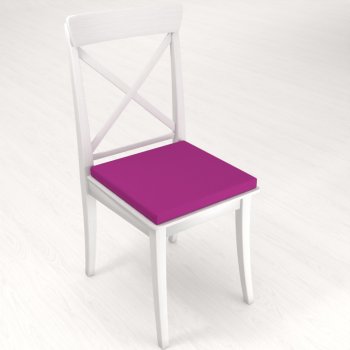 Čtvercový podsedák Rongo RG-092 Purpurový - 38x38x3 cm - detail 1 - Biante.cz Čtvercový podsedák Rongo RG-092 Purpurový - 38x38x3 cm - detail 1 - Biante.cz