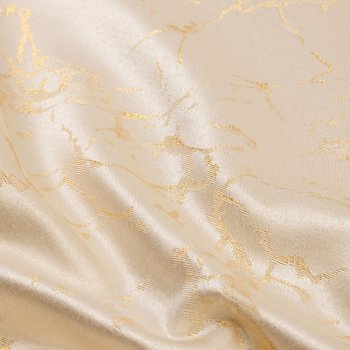 Dekorační látka Parma PM-115 Zlatý mramor na béžovém - šířka 150 cm - detail 1 - Biante.cz