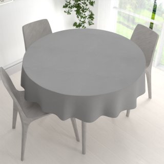 Teflonový kulatý ubrus - Paris TF-019 Šedý - detail 1 - Biante.cz