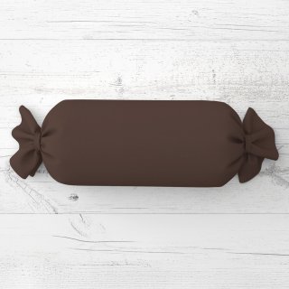 Polštář válec bonbon Rongo RG-051 Hnědý - Biante.cz