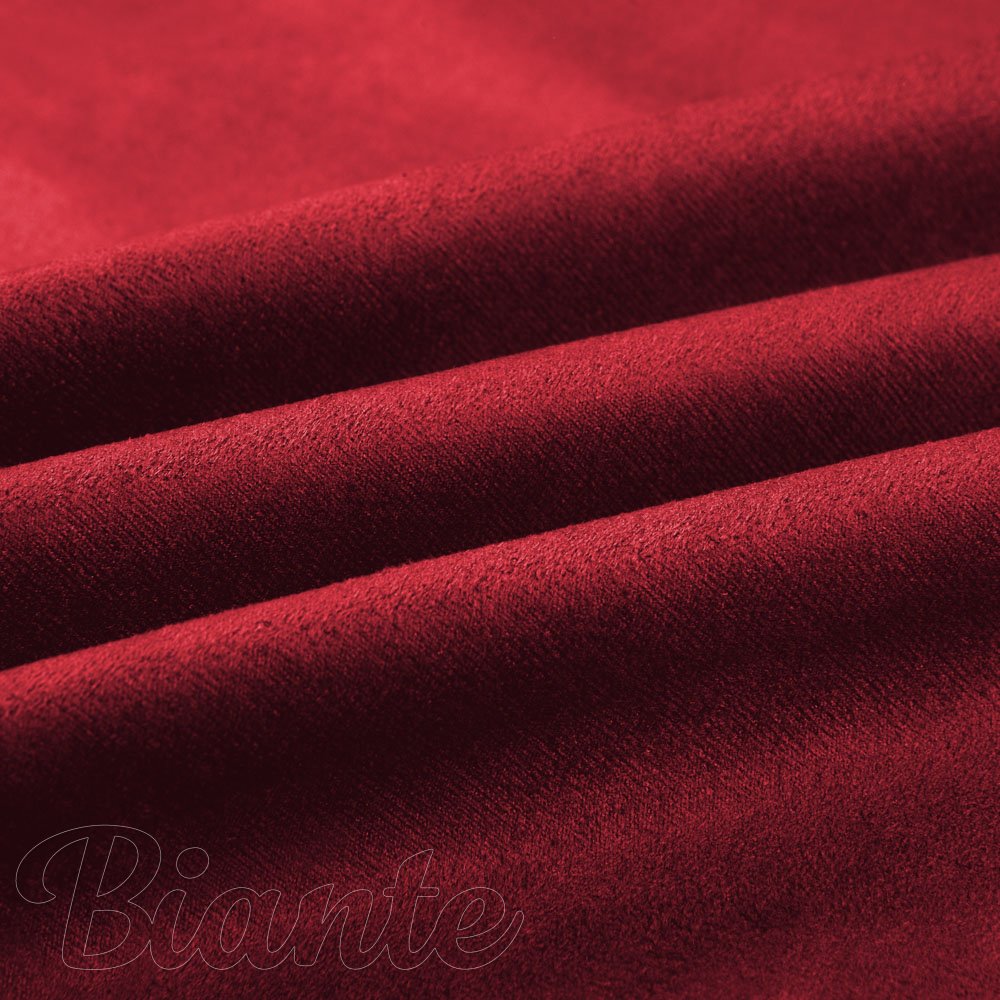 Potahová látka/imitace broušené kůže Alcantara ALC-018 Vínově červená - šířka 145 cm - detail 3 - Biante.cz