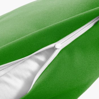 Dekorační povlak na polštář Rongo RG-043 Sytě zelený - detail 1 - Biante.cz