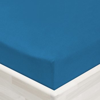 Dětské jersey napínací prostěradlo do postýlky JR-016 Modré - detail 1 - Biante.cz Dětské jersey napínací prostěradlo do postýlky JR-016 Modré - detail 1 - Biante.cz