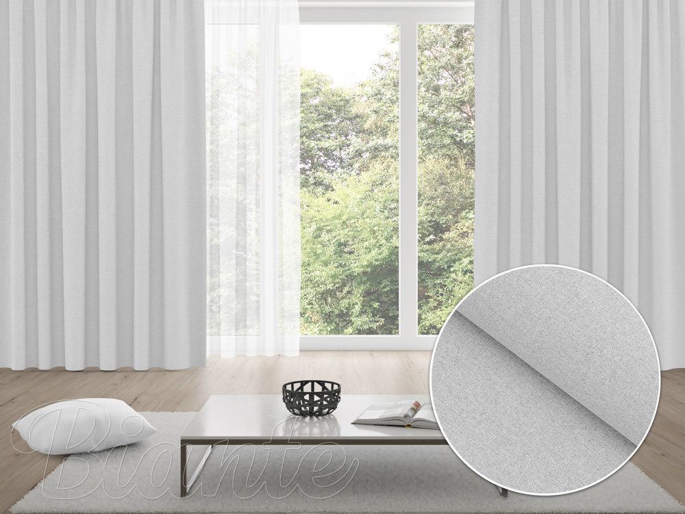 100% zatemňovací závěs Blackout BKR-501 Světle šedý - šířka 270 cm - Biante.cz
