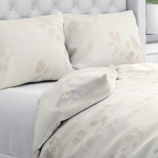 Bavlněné ložní povlečení Sandra SA-681 Eukalyptové listy na světlém pastelově zeleném - Biante.cz Bavlněné ložní povlečení Sandra SA-681 Eukalyptové listy na světlém pastelově zeleném - Biante.cz