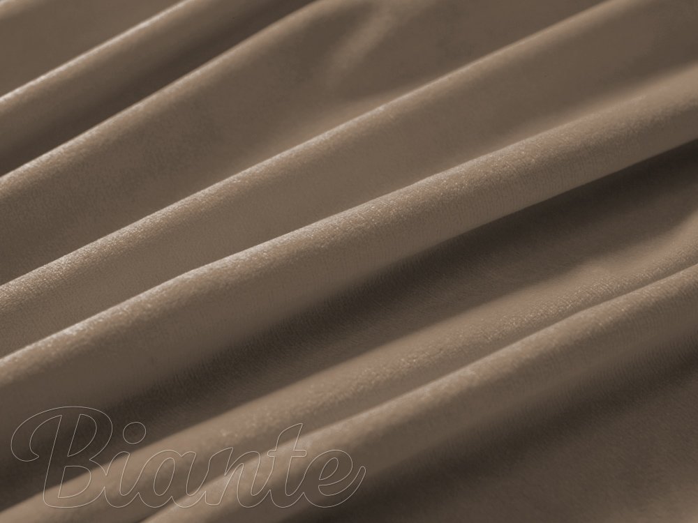 Sametová látka Velvet Premium SVP-034 Kávově hnědá - šířka 280 cm - detail 4 - Biante.cz Sametová látka Velvet Premium SVP-034 Kávově hnědá - šířka 280 cm - detail 4 - Biante.cz