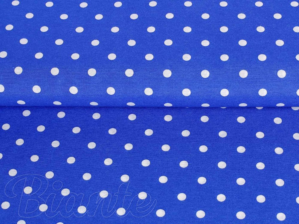 Dekorační látka Leona LN-022 Bílé puntíky na sytě modrém - šířka 140 cm - detail 4 - Biante.cz Dekorační látka Leona LN-022 Bílé puntíky na sytě modrém - šířka 140 cm - detail 4 - Biante.cz