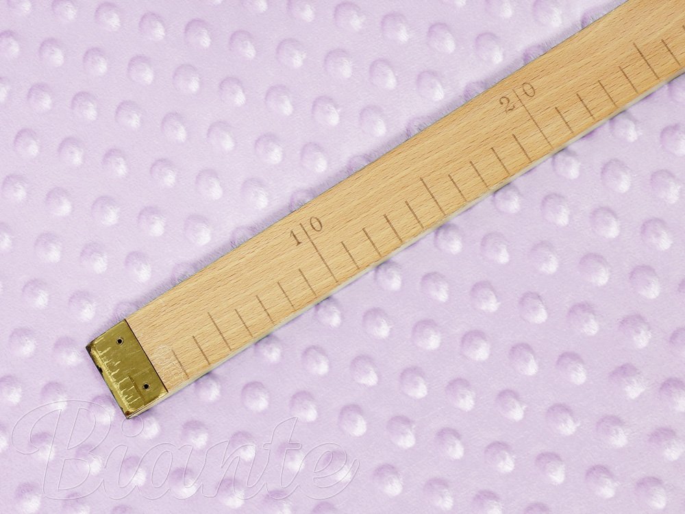 Dětská látka Minky 3D puntíky MKP-002 Fialová lila - šířka 150 cm - detail 5 - Biante.cz Dětská látka Minky 3D puntíky MKP-002 Fialová lila - šířka 150 cm - detail 5 - Biante.cz