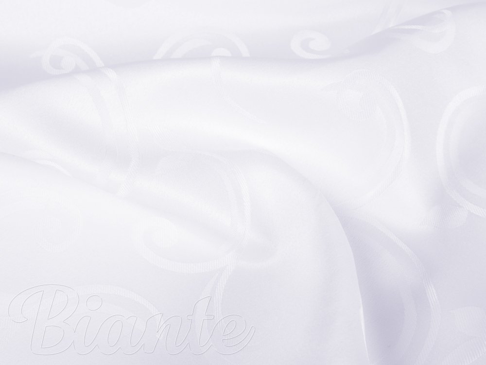 Teflonová látka na ubrusy TF-100 Bílé ornamenty s lístky - šířka 155 cm - detail 4 - Biante.cz Teflonová látka na ubrusy TF-100 Bílé ornamenty s lístky - šířka 155 cm - detail 4 - Biante.cz