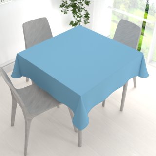 Dekorační čtvercový ubrus Rongo RG-100 Světle modrý - detail 1 - Biante.cz