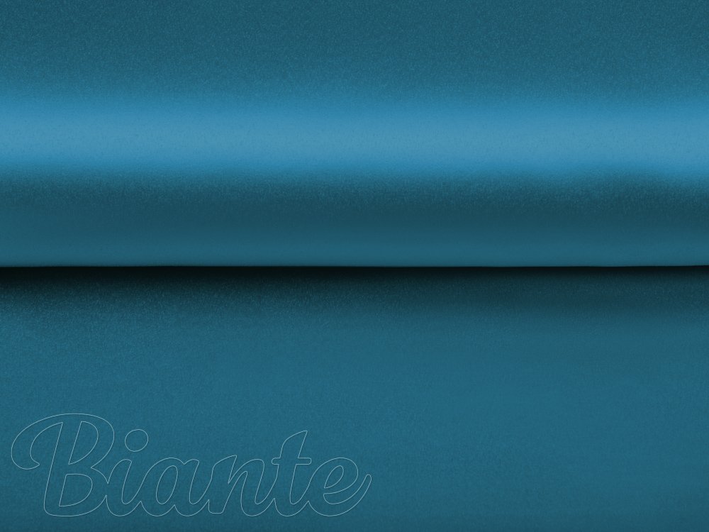 Látka polyesterový satén LUX-L050 Petrolejově modrá - šířka 150 cm - detail 3 - Biante.cz Látka polyesterový satén LUX-L050 Petrolejově modrá - šířka 150 cm - detail 3 - Biante.cz