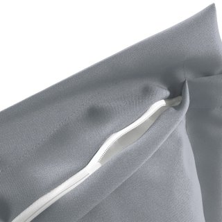 Dekoračná obliečka na vankúš s lemom Rongo RG-068 Sivá - detail 1 - Biante.sk Dekoračná obliečka na vankúš s lemom Rongo RG-068 Sivá - detail 1 - Biante.sk
