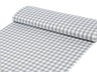 Dekoračná látka Rebeka RE-019 Sivo-biela kocka stredná - šírka 140 cm - detail 1 - Biante.sk Dekoračná látka Rebeka RE-019 Sivo-biela kocka stredná - šírka 140 cm - detail 1 - Biante.sk