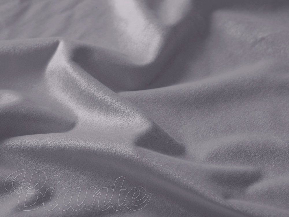 Sametová látka Velvet Premium SVP-013 Šedá - šířka 145 cm a 280 cm - detail 3 - Biante.cz Sametová látka Velvet Premium SVP-013 Šedá - šířka 145 cm a 280 cm - detail 3 - Biante.cz