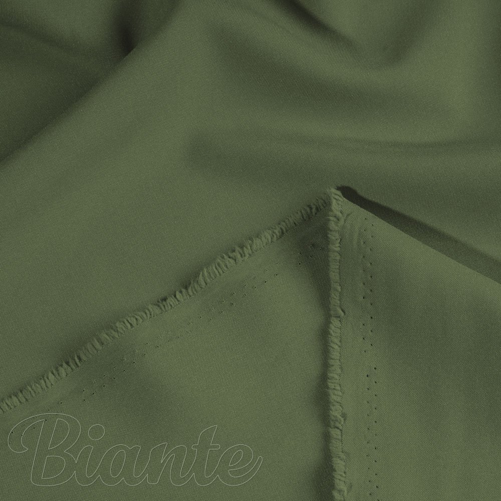 Dekorační jednobarevná látka Rongo RG-081 Tmavá olivově zelená - šířka 150 cm - detail 2 - Biante.cz Dekorační jednobarevná látka Rongo RG-081 Tmavá olivově zelená - šířka 150 cm - detail 2 - Biante.cz
