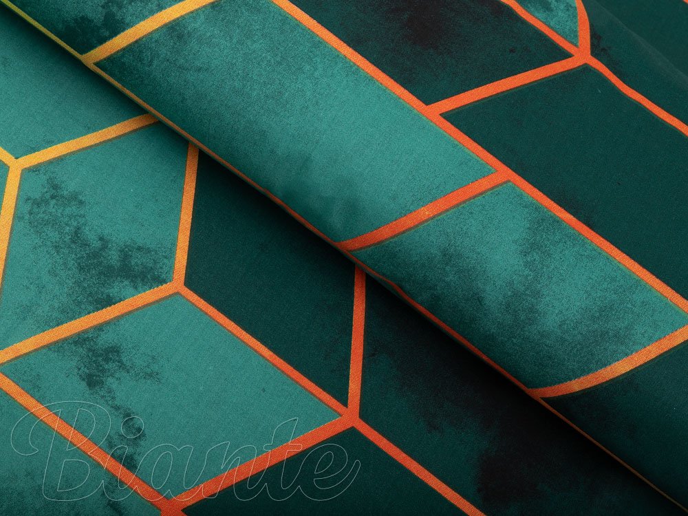 Bavlněná látka/plátno Sandra SA-431 Hexagony na zeleném - šířka 160 cm - Biante.cz Bavlněná látka/plátno Sandra SA-431 Hexagony na zeleném - šířka 160 cm - Biante.cz