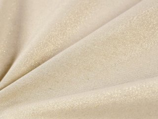 Vánoční dekorační jednobarevná látka Leona LN-068 Zlatá třpytivá - šířka 140 cm - detail 7 - Biante.cz