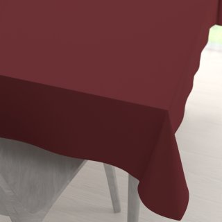 Velký teflonový obdélníkový ubrus TF-095 Vínově červený bez vzoru - Biante.cz Velký teflonový obdélníkový ubrus TF-095 Vínově červený bez vzoru - Biante.cz