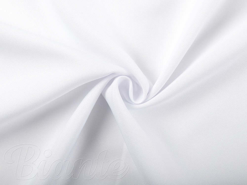Teflonová látka na ubrusy TF-068 Bílá bez vzoru - šířka 150 cm a 160 cm - detail 2 - Biante.cz