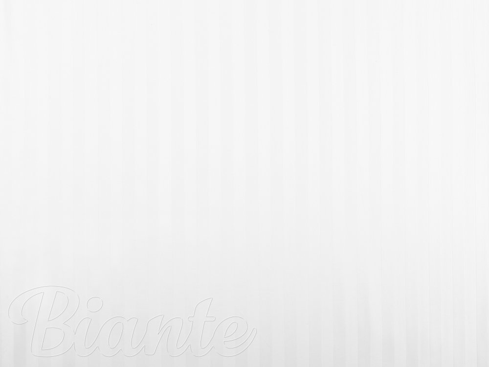 Damašek Atlas Grádl biely - pásiky 8 mm DM-015 - metráž šírka 150 cm - detail 4 - Biante.sk