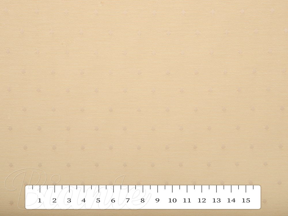 Dekorační látka BM-001 Nopky na světle žlutém - šířka 160 cm - detail 1 - Biante.cz