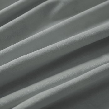 Sametová látka Velvet Premium SVP-046 Světle šedá - šířka 145 cm - detail 4 - Biante.cz