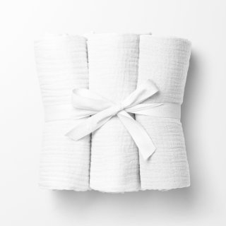 Mušelínová plienka/dečka Nature MSN-079 Snehovo biela - ZVÝHODNENÁ SADA 3 KS - Biante.sk Mušelínová plienka/dečka Nature MSN-079 Snehovo biela - ZVÝHODNENÁ SADA 3 KS - Biante.sk