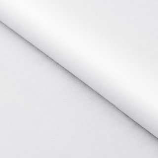 Látka bavlněný satén ST-001 Bílá - šířka 280 cm - Biante.cz