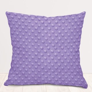 Detská obliečka na vankúš Minky TOP 3D bodky MKP-058 Fialová - Biante.sk Detská obliečka na vankúš Minky TOP 3D bodky MKP-058 Fialová - Biante.sk