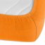 Jersey napínací prostěradlo JR-006 Oranžové - detail 1 - Biante.cz