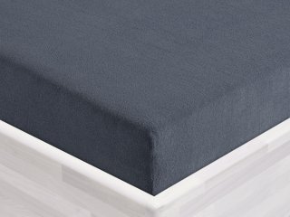 Froté napínacie prestieradlo FR-029 Antracitovo sivé - Biante.sk Froté napínacie prestieradlo FR-029 Antracitovo sivé - Biante.sk