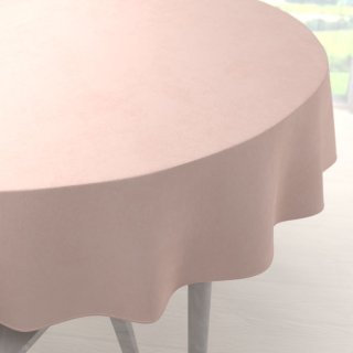 Velký sametový kulatý ubrus Velvet Premium SVP-043 Pudrově růžový - Biante.cz
