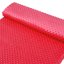 Dětská látka Minky 3D puntíky MKP-019 Jahodová červená - šířka 150 cm - detail 2 - Biante.cz
