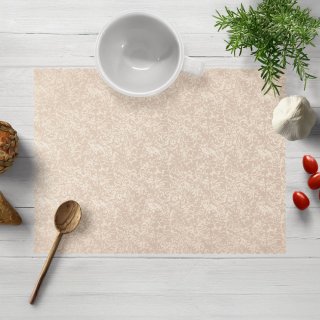 Teflonové prostírání na stůl TF-097 Venezia pudrově béžové - Biante.cz