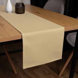 Dekorační běhoun na stůl BKU-107 Pískově béžový - Biante.cz