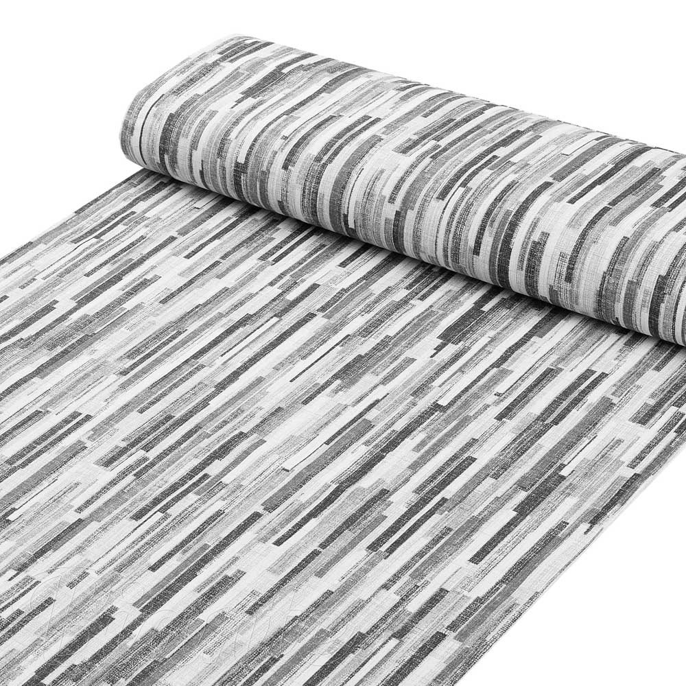 Dekorační látka Leona LN-175 Šedo-černé proužky - šířka 140 cm a 280 cm - detail 1 - Biante.cz