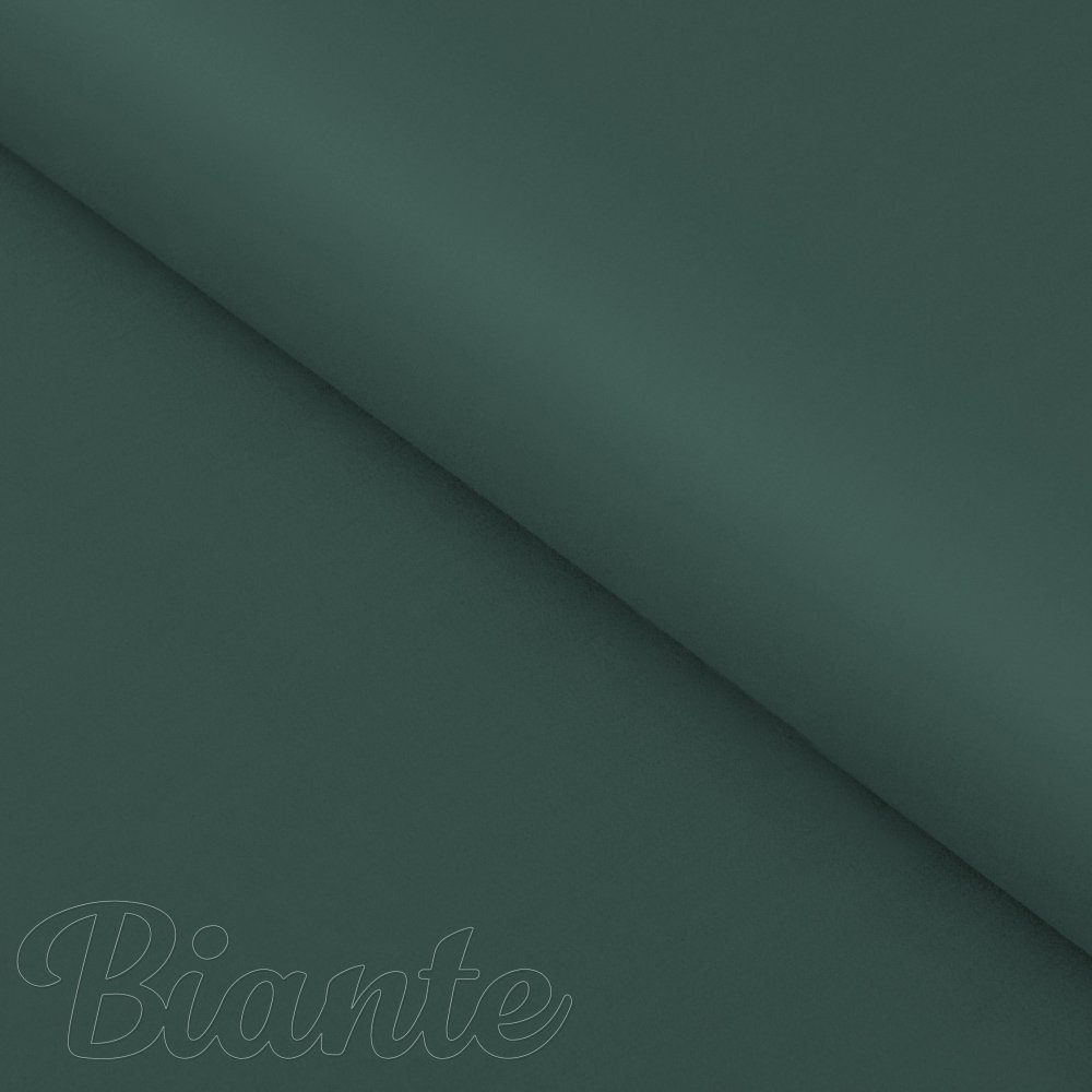 Látka bavlněný satén ST-018 Tmavá lesní zelená - šířka 220 cm - Biante.cz