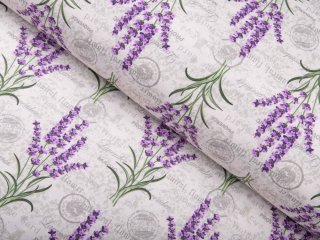 Dekorační látka PM-033 Provence levandule - šířka 150 cm - Biante.cz Dekorační látka PM-033 Provence levandule - šířka 150 cm - Biante.cz