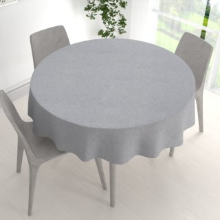 Dekorační kulatý ubrus BKW-208 Šedé žíhaní - detail 1 - Biante.cz