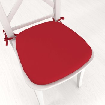 Oblý podsedák Rongo RG-087 Jahodově červený - 39x37x3 cm - Biante.cz Oblý podsedák Rongo RG-087 Jahodově červený - 39x37x3 cm - Biante.cz