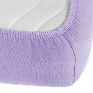 Jersey napínací prostěradlo JR-012 Levandulové - detail 1 - Biante.cz