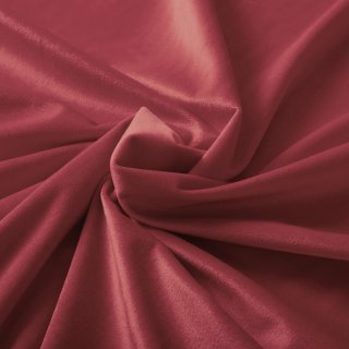 Zamatová látka Velvet Prémium SVP-050 Vínovo červená - šírka 280 cm