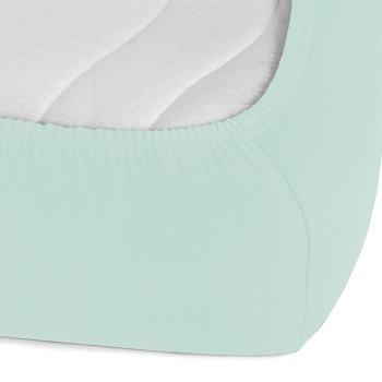 Jersey napínacie prestieradlo JR-034 Mintové - detail 1 - Biante.sk