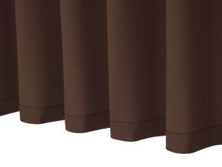 Dekorační závěs na míru Rongo RG-042 Hnědý - detail 1 - Biante.cz Dekorační závěs na míru Rongo RG-042 Hnědý - detail 1 - Biante.cz